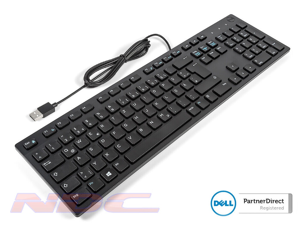 Компьютерийн гар Deli KB216-BK-US