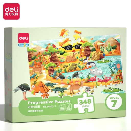[410485] Puzzle 348 ширхэг Deli 74500-7
