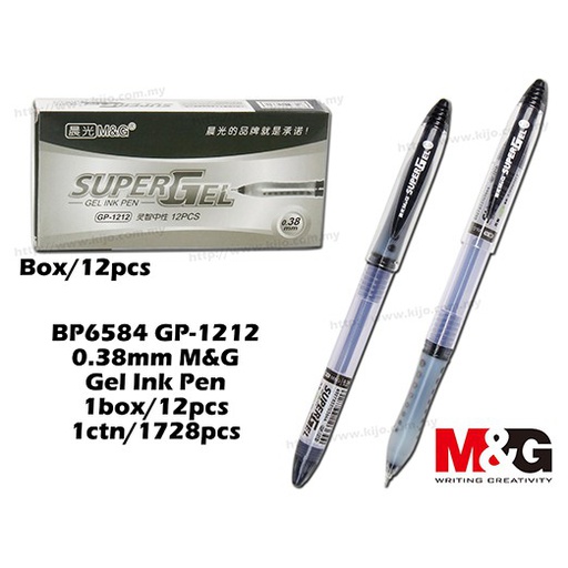 Үзгэн бал хар Super gel M&amp;G GP-1212 0.38 