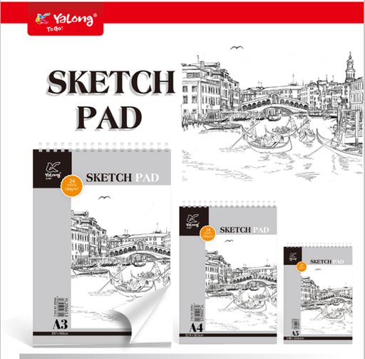 [180174] Зургийн дэвтэр 24хуу А4 YL206615